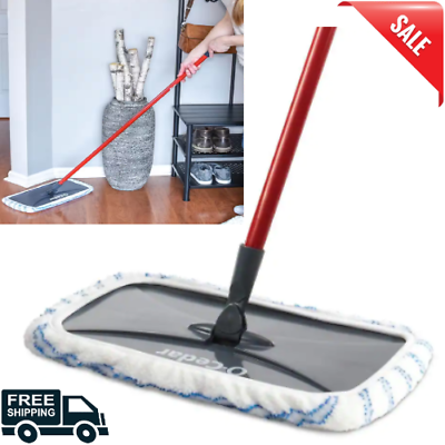 #ad Microfiber Mop Floor Cleaner Hardwood Cleaning Washable Sweeper Scrubber Home $20.11