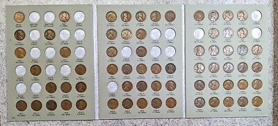 #ad 67 Coin Set 1909 1940 LINCOLN WHEAT PENNY CENT Early Dates Collection #178 $67.99