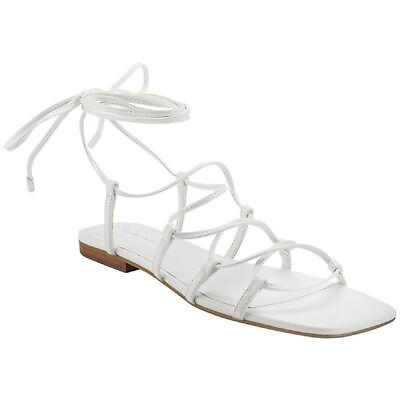 Marc Fisher Womens Calivia Faux Leather Gladiator Sandals Shoes BHFO 2397 $16.99