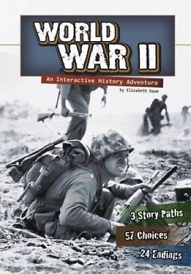 #ad World War II: An Interactive History Adventure You Choose: History GOOD $3.97