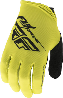 Closeout Fly Racing Mens Media Dirt Bike Gloves ATV UTV MX Lime Green Black 11 $16.99