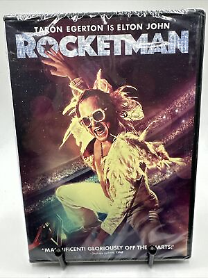 #ad Rocketman STORY OF ELTON JOHN DVD 2019 NEW SEALED Taron Egerton $7.80
