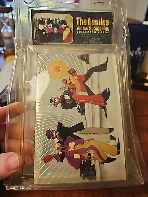 #ad The Beatles Yellow Submarine Collectors Cards Complete 72 Cards Set Sealed $89.99