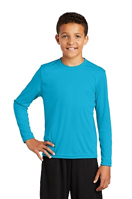 #ad Sport Tek Youth Long Sleeve Posicharge Competitor Tee. Yst350ls $26.20