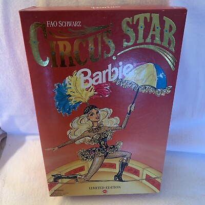 #ad FAO Schwarz Circus Star Barbie Limited edition 1994 NRFB vtg $61.10