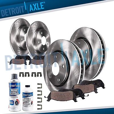 Front amp; Rear Disc Rotors Brake Pads for Subaru Forester Legacy Outback Impreza $172.28
