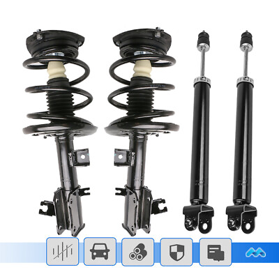 For 2007 2012 Nissan Altima 4cyl Shocks Struts Absorbers Front amp; Rear 4Pcs $162.96