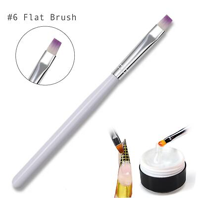 Nail Brush Size #6 for UV Extension Gel Sculpting Acrylic Decorations Painting GBP 3.50