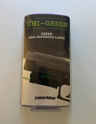 #ad LaserMax GREEN LASER UNI Rail Mounted Laser Sight LMS UNI G DISCONTINUED NEW $309.99