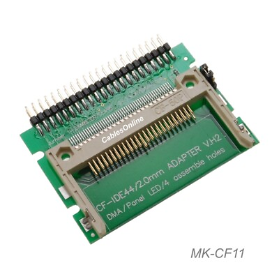44 Pin 2.5quot; IDE Male to Compact Flash Male Adapter MK CF11 $9.95