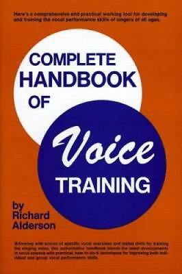 #ad Complete Handbook Of Voice Training Hardcover By Alderson Richard GOOD $4.07