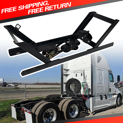 #ad Adjustable Semi Truck Tire Rack Spare Tire Carrier Tire Mount Holder w hardware $93.99