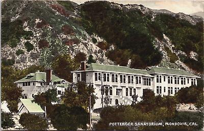 Postcard Monrovia California Pottenger Sanatorium Posted 1910 $14.99