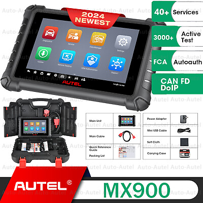 #ad 2024 Autel MaxiCheck MX900 Full Bidirectional Scanner Tool 40 Service MK808S $435.00