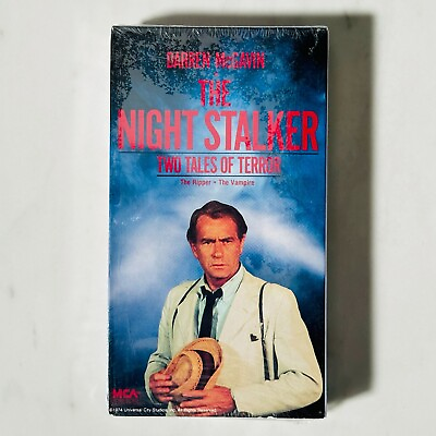 #ad The Night Stalker Two Tales of Terror VHS Kolchak New Watermark ME $21.30