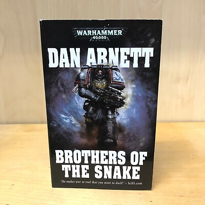 #ad Brothers of the Snake Signed Softback by Dan Abnett Paperback 2008 GBP 18.95
