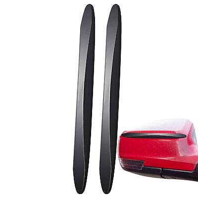 #ad 2Pcs Car Door Protection Strips Anti Collision Glue Strip Protect Door Sticker $7.46