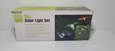 Butterfly Dragonfly Hummingbird Color Changing Solar Lights F2 $26.97