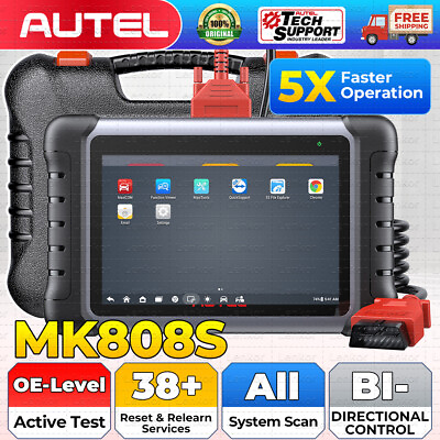 2024 Autel MaxiCOM MX808S PRO MK808S Scanner Bidirectional Scan Tool Key Coding $467.00