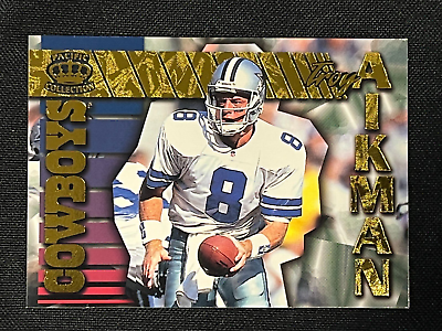 #ad 1996 Pacific Collection Football Insert Card Troy Aikman #GC 21 Nrmt Range KB $4.99
