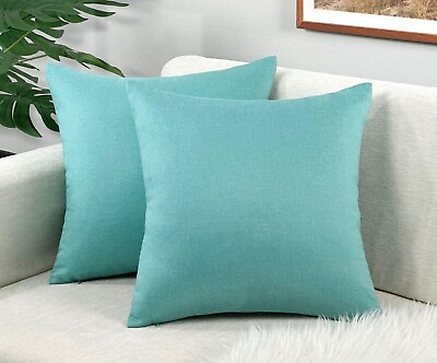 #ad Aiking Home 2 Pack 18quot; x 18quot; Cozy Decorative Throw Pillow Covers $9.99