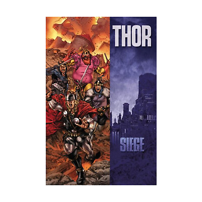 #ad #ad Marvel Comics Graphic Novel Thor Siege VG $19.99