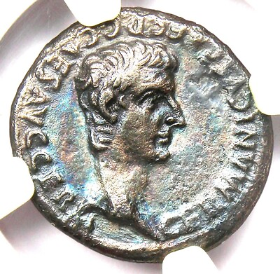 Caligula AR Denarius Silver Gaius Coin 37 41 AD Certified NGC VF Rare $4165.75