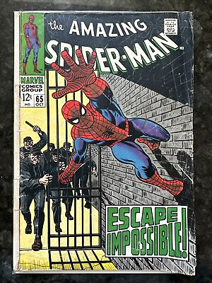 #ad Amazing Spider Man #65 1968 Silver Age Marvel Comic Book $29.99