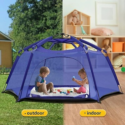 #ad Alvantor Pop Up Playpen Play Yard Foldable Portable Indoor Outdoor Baby Toddlers $89.99