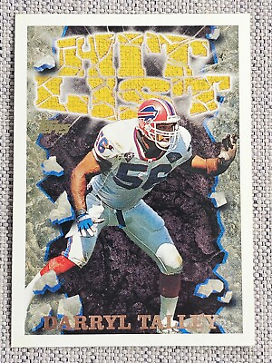 #ad DARRYL TALLEY 1995 TOPPS HIT LIST FOOTBALL INSERT CARD #19 BUFFALO BILLS NFL $1.69