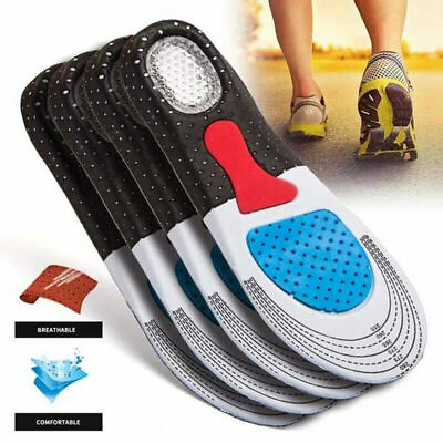 #ad Men Women Insoles Orthotic Sport Insert Shoe Pad Arch Support Heel Cushion USPS $4.99