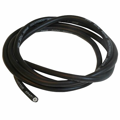 #ad SPARK PLUG WIRE BLACK 5MM 6MM 7MM COPPER IGNITION PVC CASING ELECTRICAL CABLE $6.20
