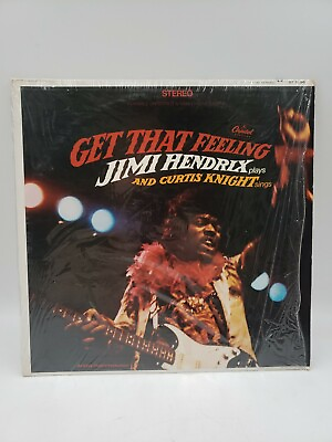 #ad Jimi Hendrix and Curtis Knight Get That Feeling LP Capitol ST 2856 Vinyl bb1 $39.99