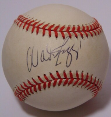 #ad Wade Boggs Signed Autographed Rawlings AL Baseball COA amp; CASE New York Yankees $69.99