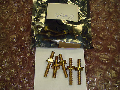 New Brass Screws Approx. 2.5quot; Qty 10 $8.09