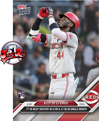 #ad Elly De La Cruz 2024 MLB TOPPS NOW 135 Presale $5.88