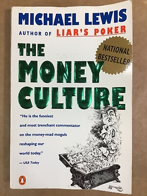 #ad The Money Culture Paperback By Lewis Michael 1992 in Good Condition $3.00