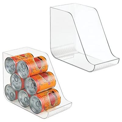 mDesign Plastic Kitchen Storage Organizer Container Bins for Pantry Fridge $37.19