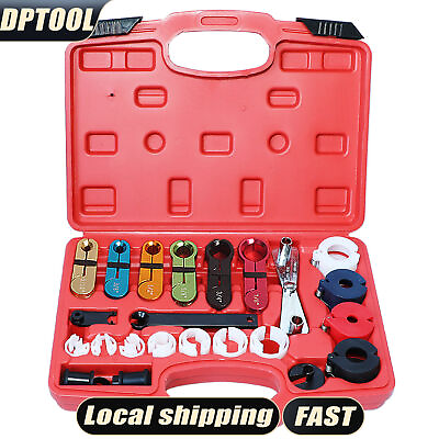 #ad 22Pcs Fuel Air Conditioning A C Transmission Line Disconnect Oil Cooler Tool Set $32.00