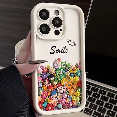 Case for iPhone 15 14 13 12 11 Pro Max XS XR 14 15 Plus Shockproof Cute Cover $3.16