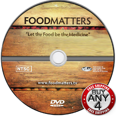#ad #ad Food Matters – Let thy food be thy Medicine DVD $2.89