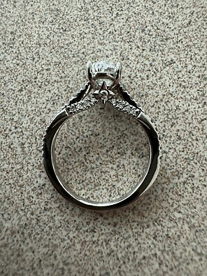 #ad Jenny Packman Lab Grown Diamond Engagement Ring 0.97 Carat Ring Size 5 $4000.00
