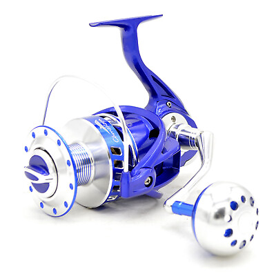 #ad CAMEKOON Spinning Reels Aluminum Body amp; Rotor 25KG Carbon Drag Saltwater Fishing $99.99