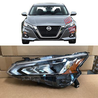 Headlight Replacement for 2019 2020 2021 Nissan Altima Left Driver Full LED $119.99