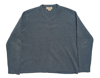 #ad J Crew Sweater Mens L Wool Long Sleeve Seafoam Green V Neck EUC $17.75