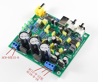 DIY KITS CS8416CS4398 DAC Support USB Coaxial DAC Board $31.39