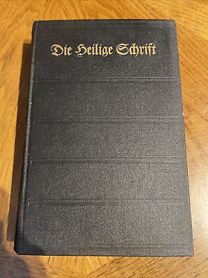 #ad Die Bibel oder Die ganze Heilige Schrift des Alten und Neuen German Bible 1961 $47.98