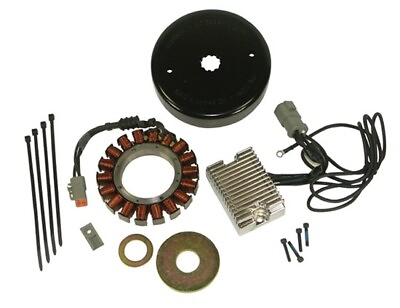 #ad 38 Amp Stator Rotor Regulator Charging System For 91 98 Harley Dyna FXD 17840 $323.30
