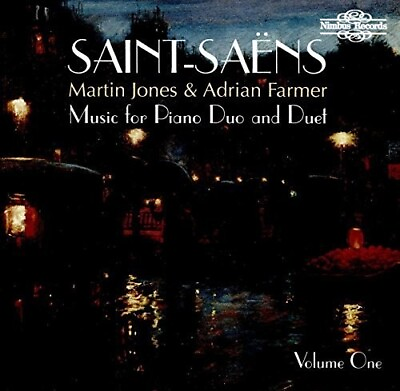 Saens Jones Farm Saint saens: Music For Piano Duo amp; Duet New CD $21.54