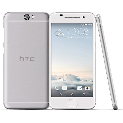 #ad HTC One A9 32GB Silver ATamp;T Android 6 Smartphone $29.99